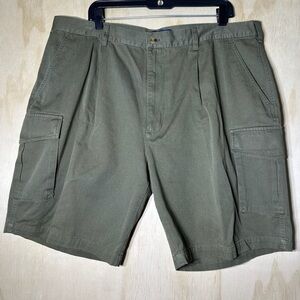 Duck Head Cargo Shorts Men’s Size 42 100% Cotton Army Green